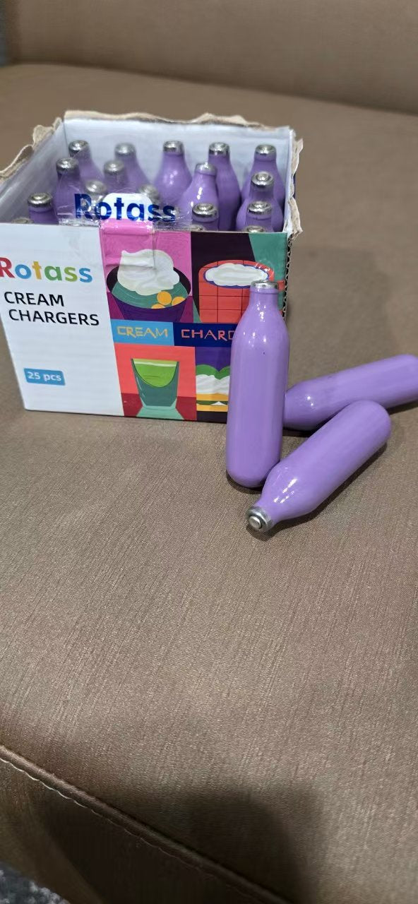 Rotass Cream Charger 8g 25pcs