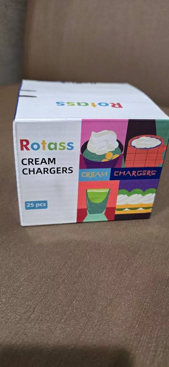 Rotass Cream Charger 8g 25pcs